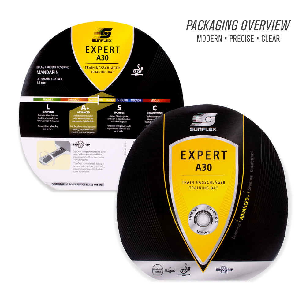 Sunflex Expert A30 Table Tennis Bat