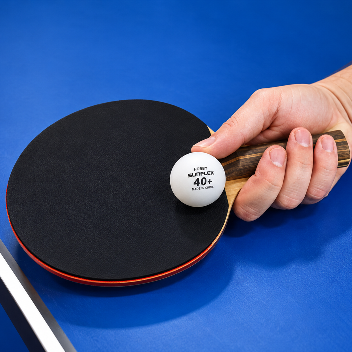 Sunflex Hobby Table Tennis Balls - 12 pcs