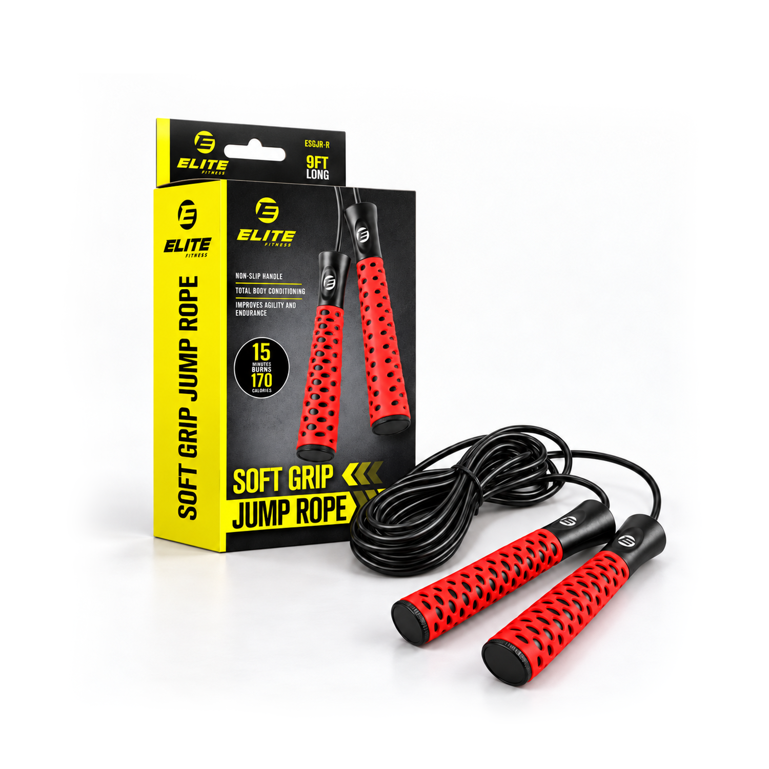 Elite 9ft  Soft Grip Jump Rope