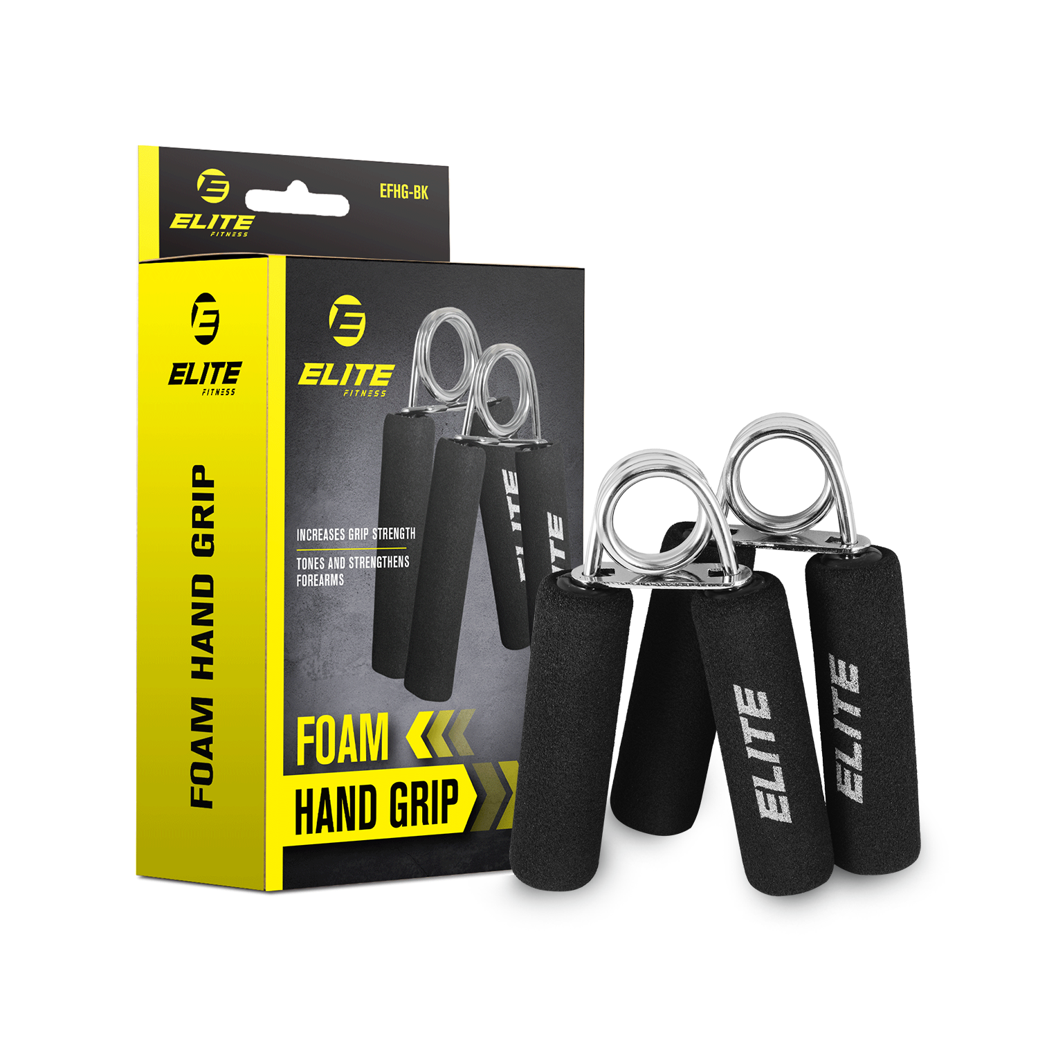 Elite Foam Hand Grip Pair