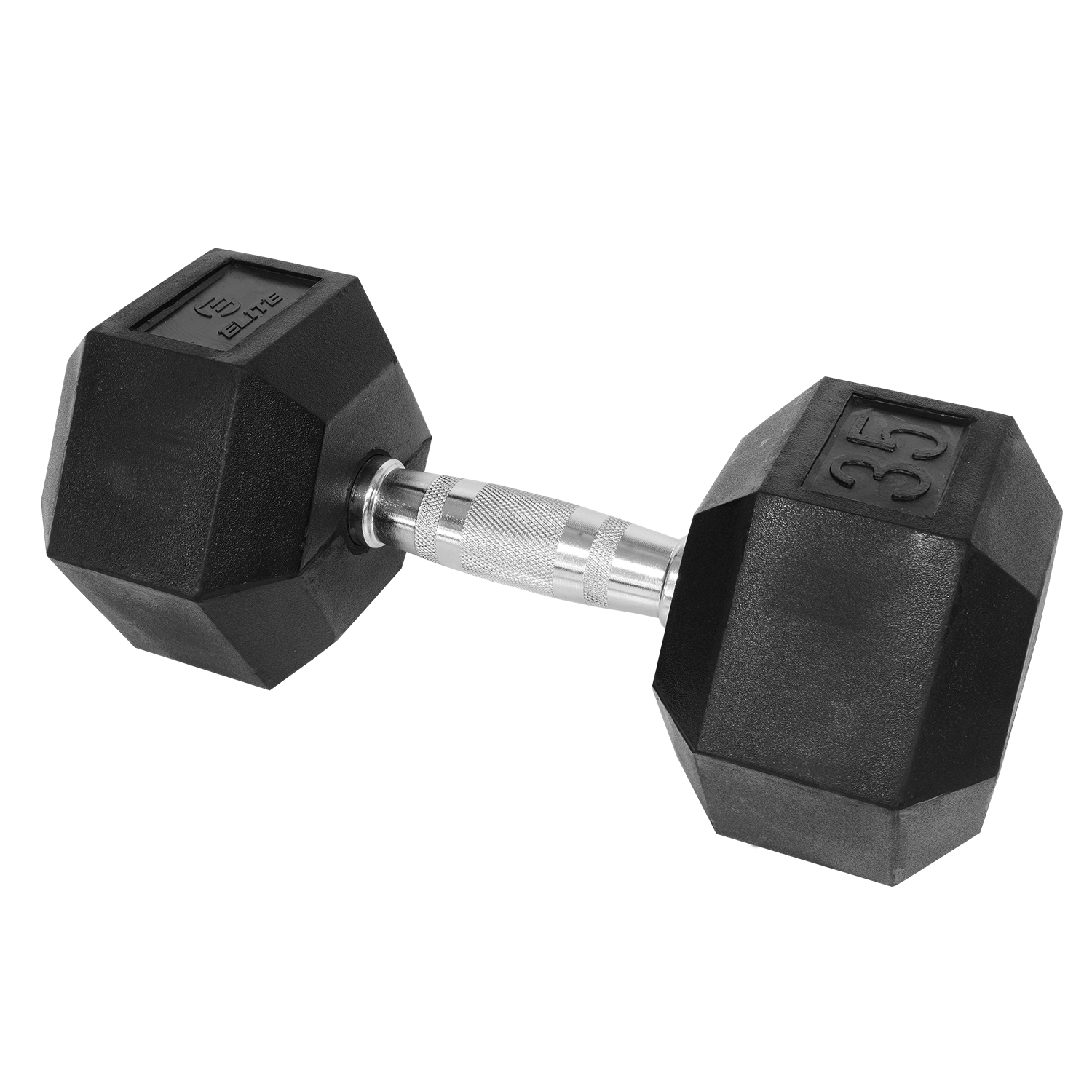 Elite Rubber Hex Dumbell 1pc