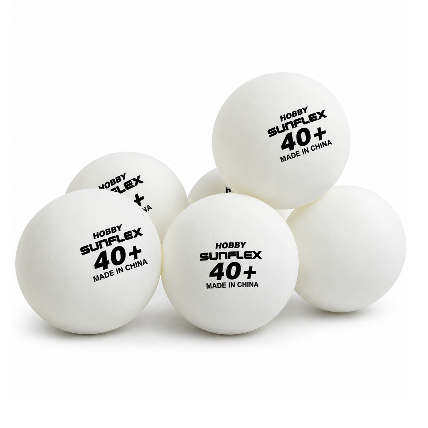 Sunflex Hobby Table Tennis Balls - 12 pcs