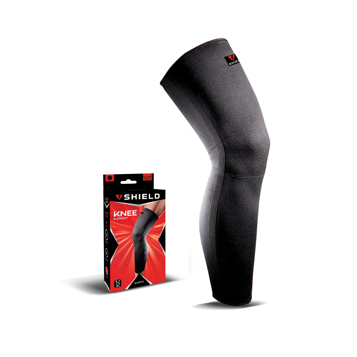 Shield ZL6760 Elastic Long Knee Support