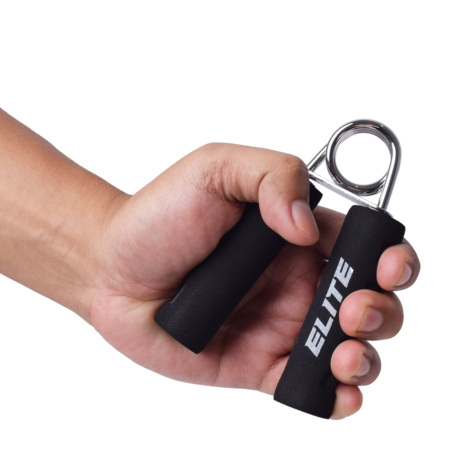 ELITE Fitness Ergonomic Foam Hand Grip Pair