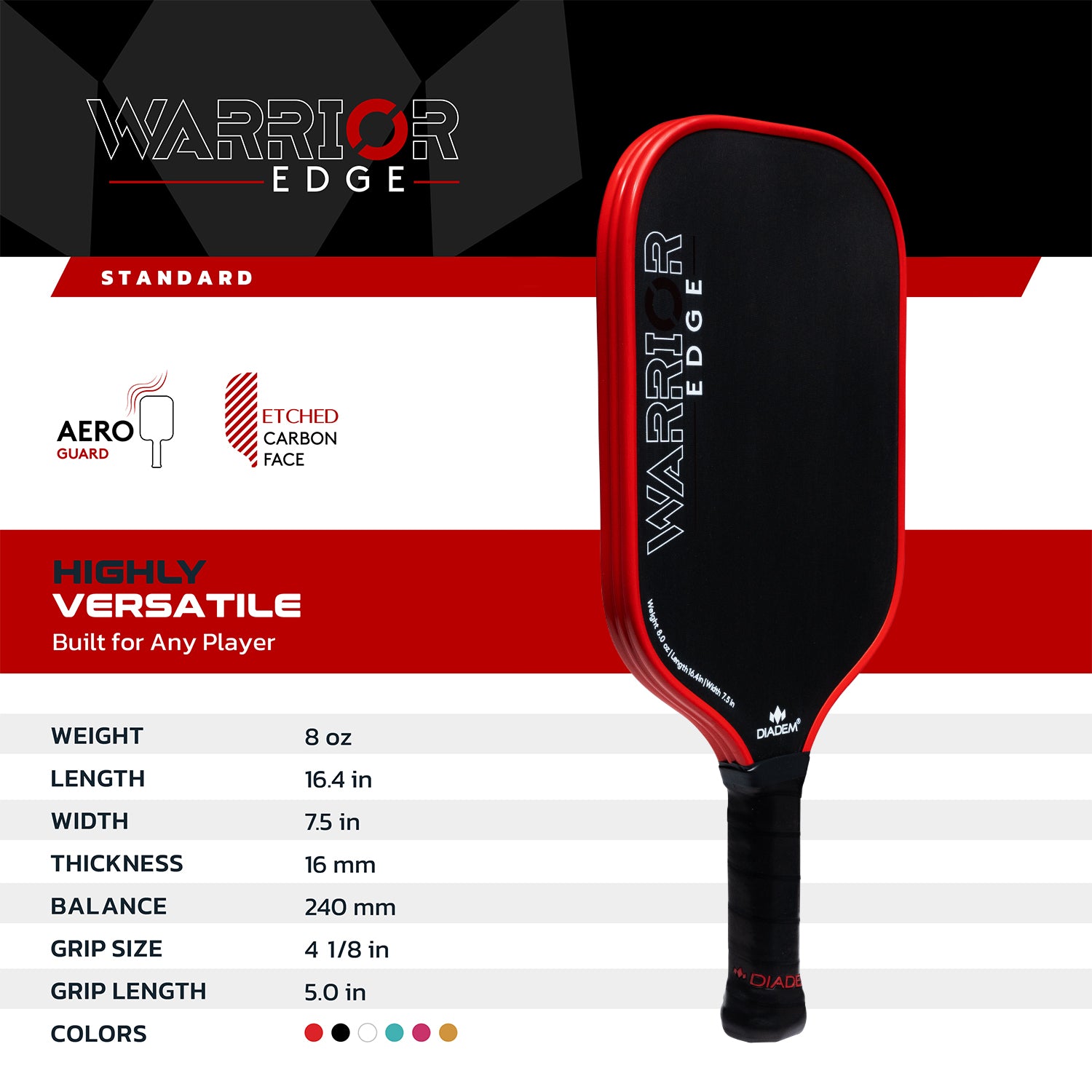 DIADEM Warrior Edge Paddle