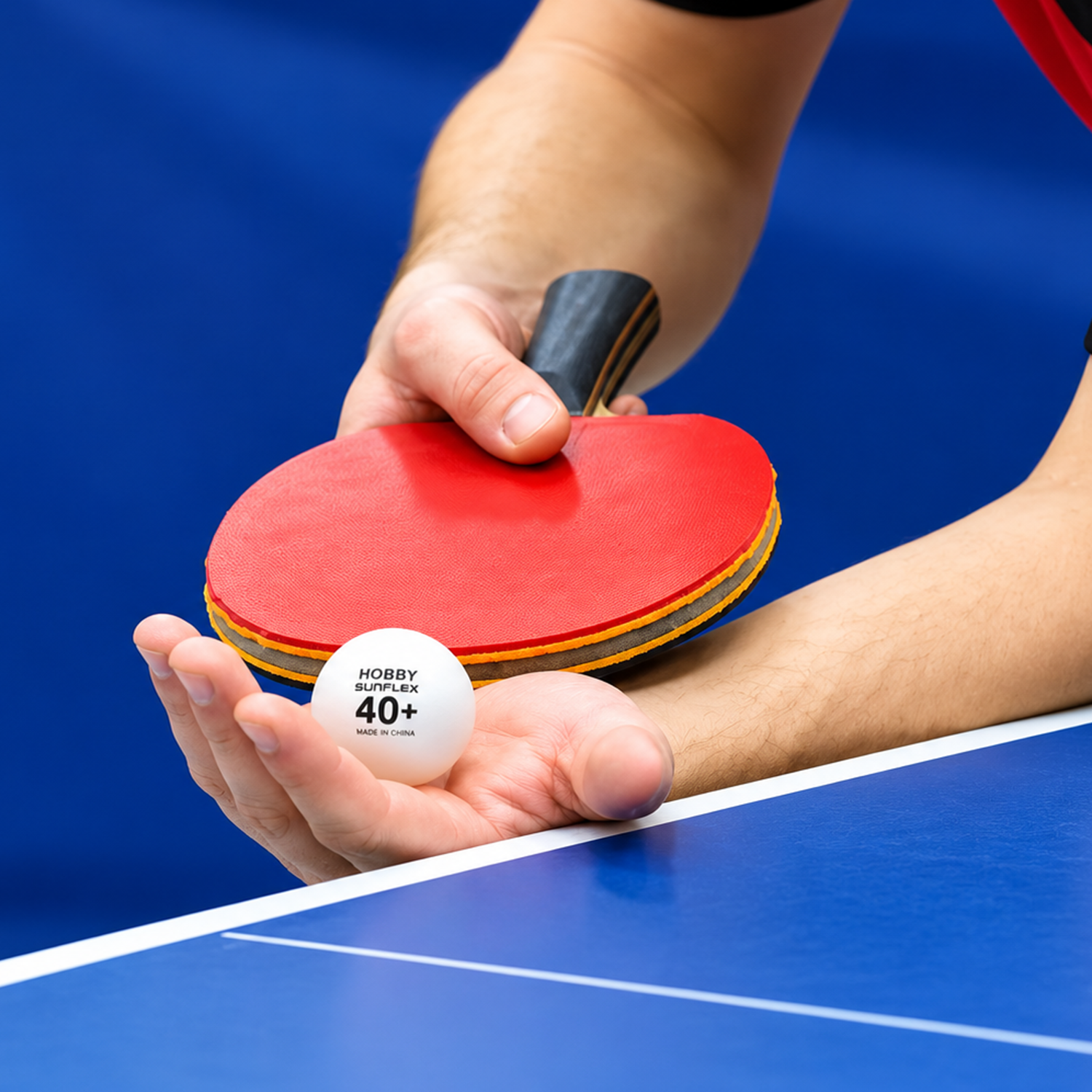 Sunflex Hobby Table Tennis Balls - 12 pcs