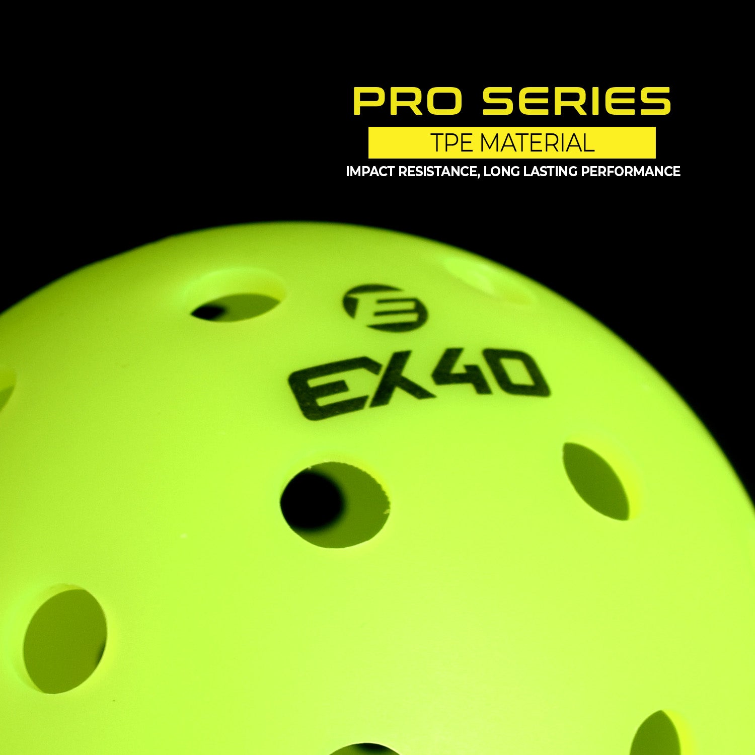 Elite EX40 Tournament Pickleballs
