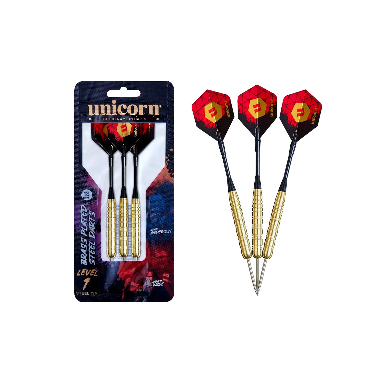 Unicorn  Brass Dart Set 19g