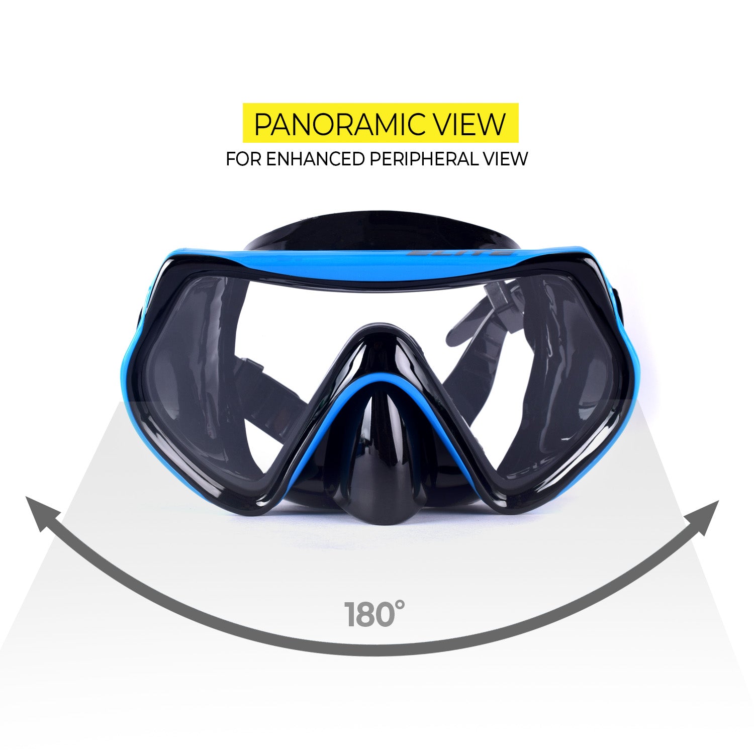 Elite Mask and Snorkel Set
