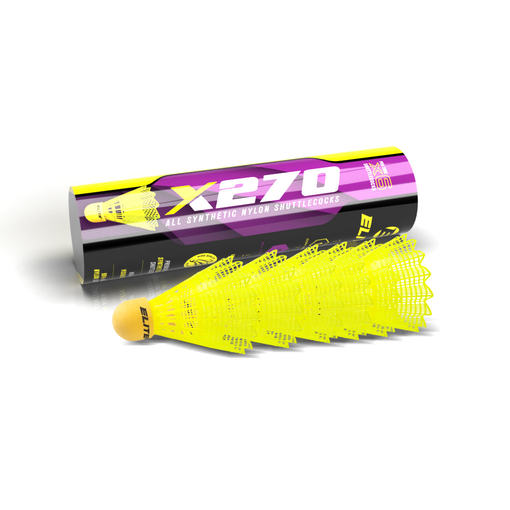 Elite x270 Nylon Shuttlecocks