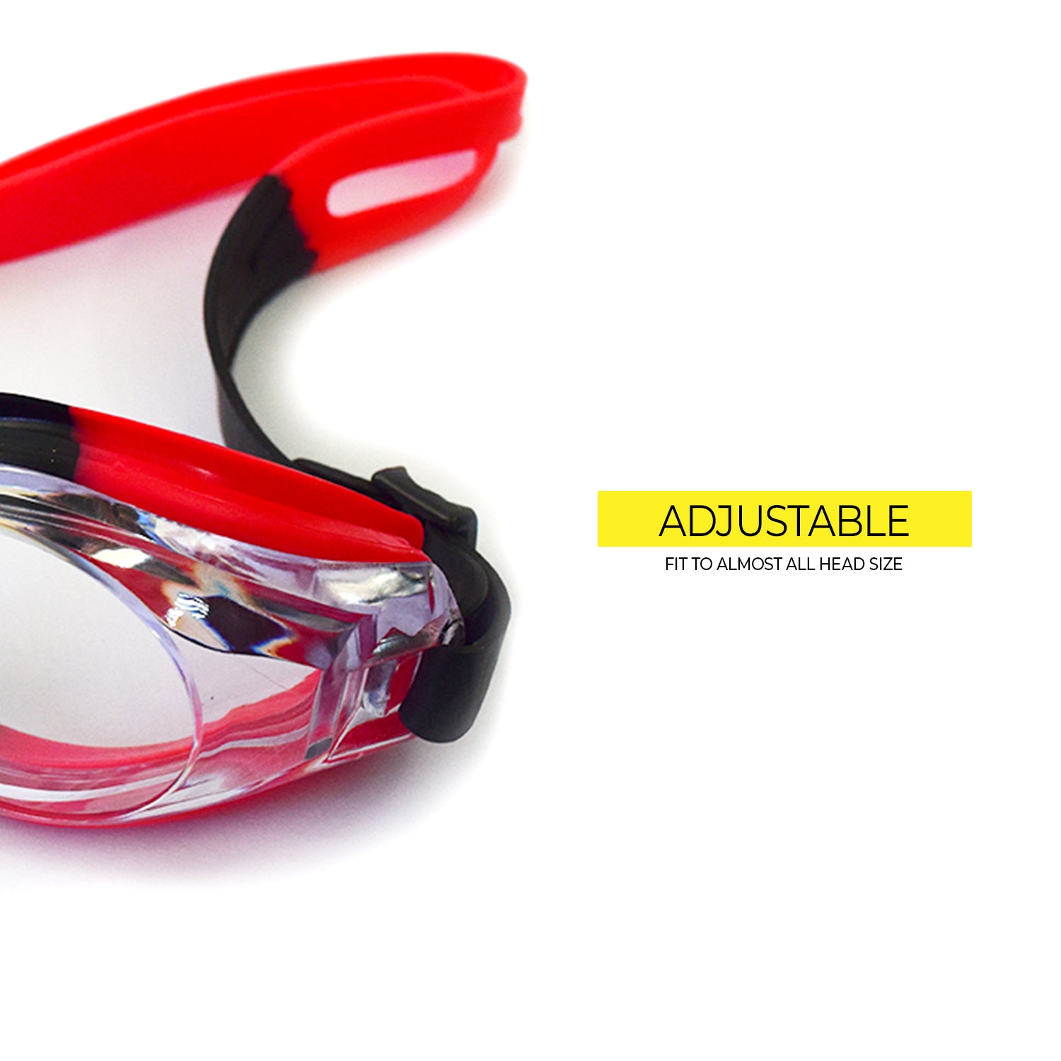 Elite Swimming Goggles Red,Black BL826