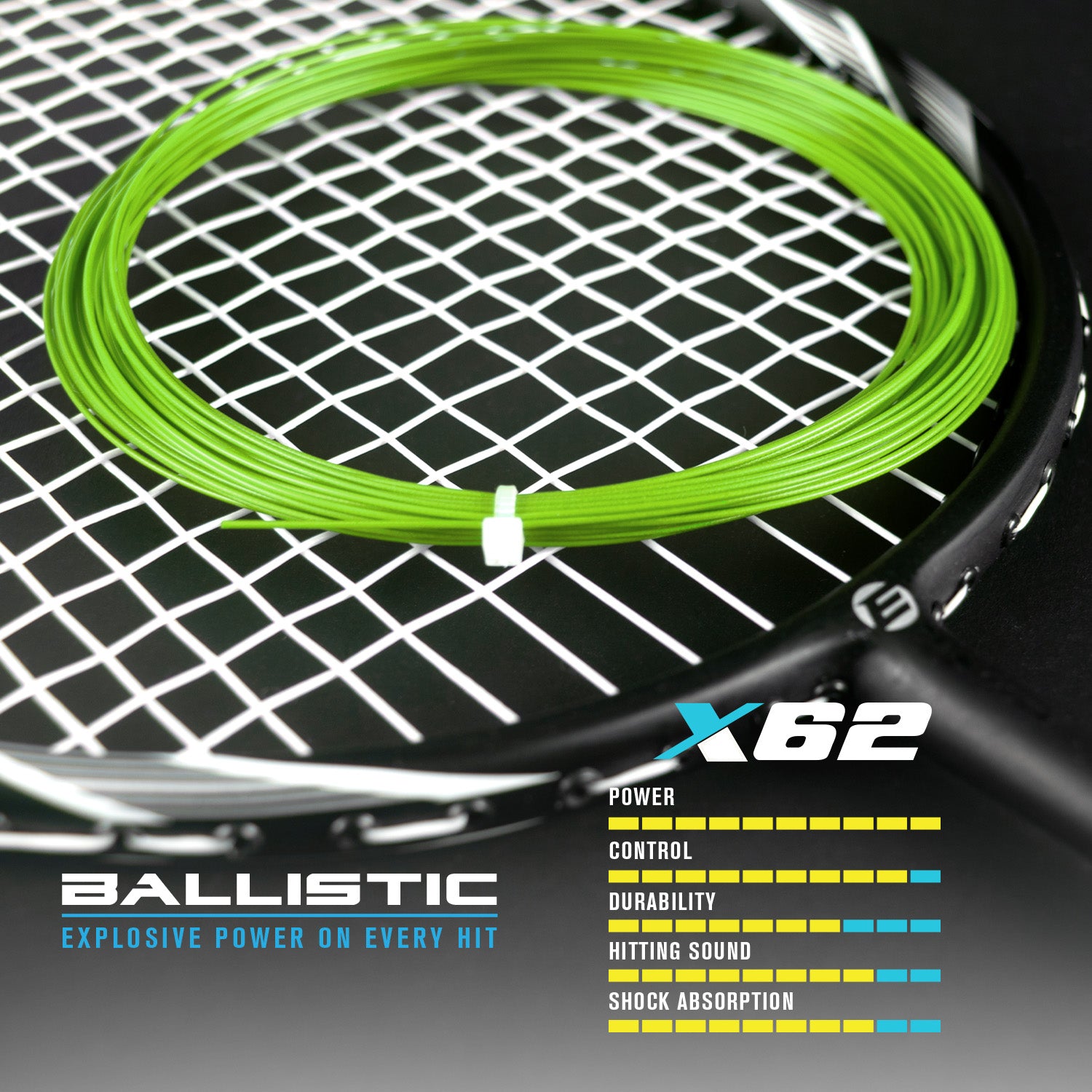 Elite Ballistic Badminton Strings
