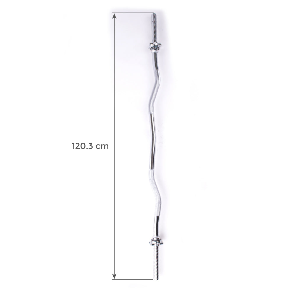 Elite Chrome Curl Bar With Locks