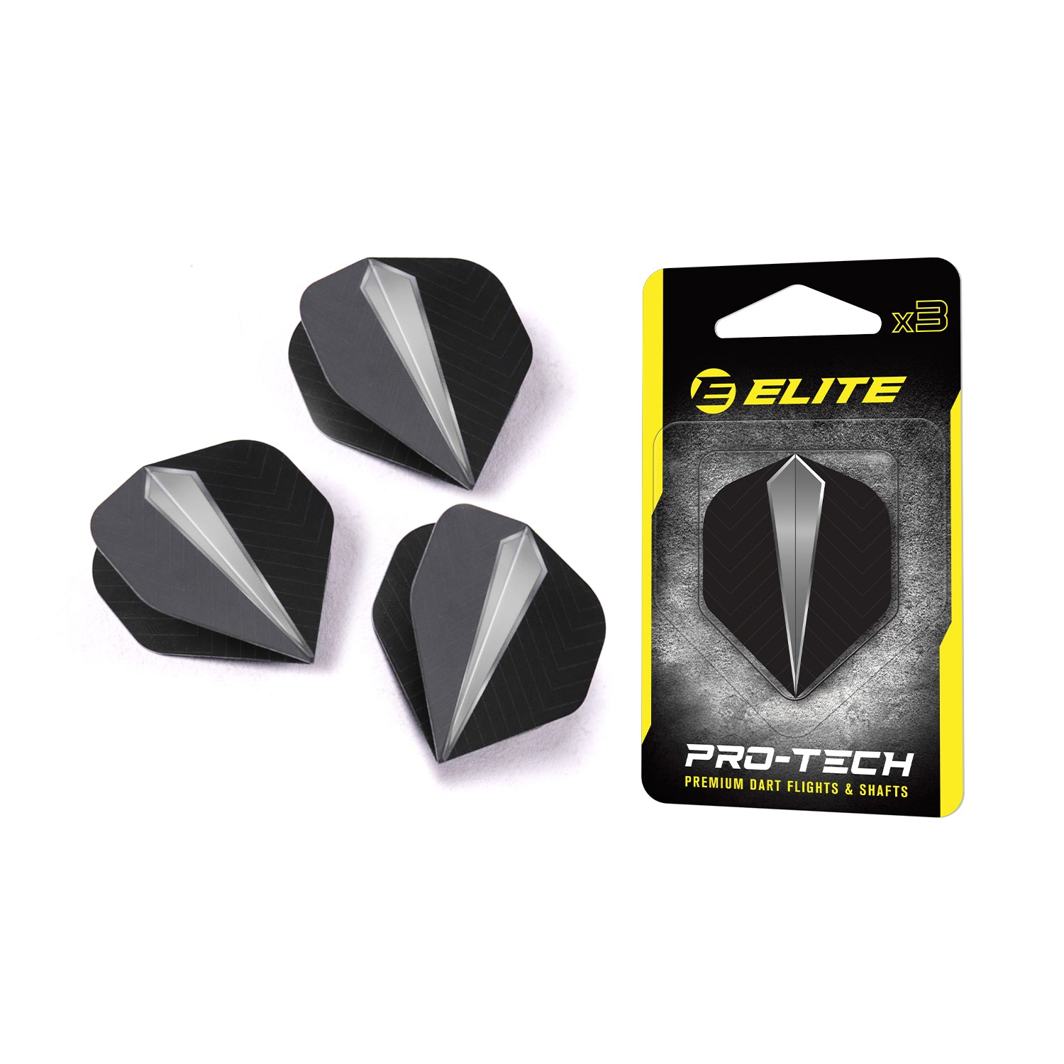 Elite Diamond Dart Flights (Set of 3 Pcs)
