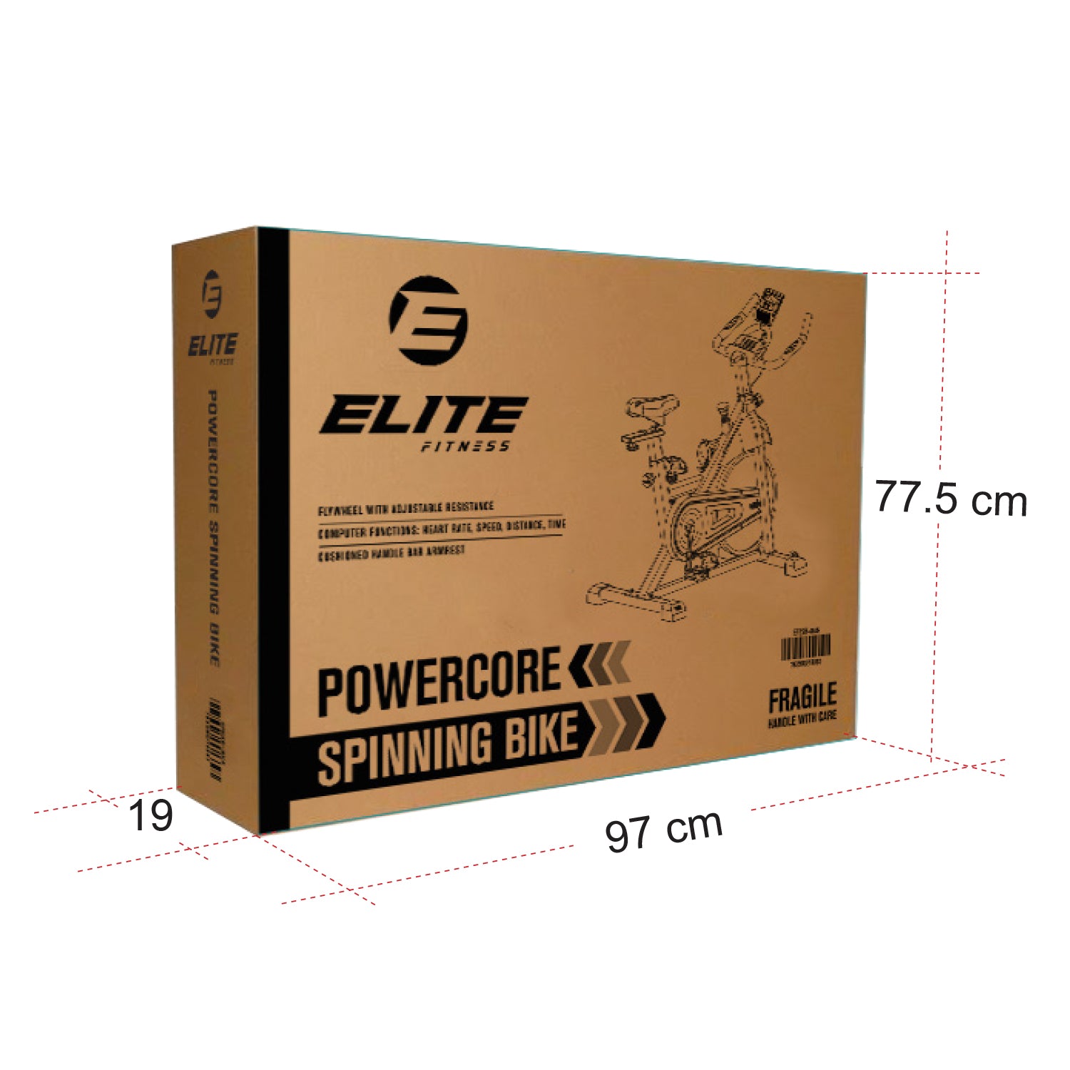 Elite Powercore Spinning Bike