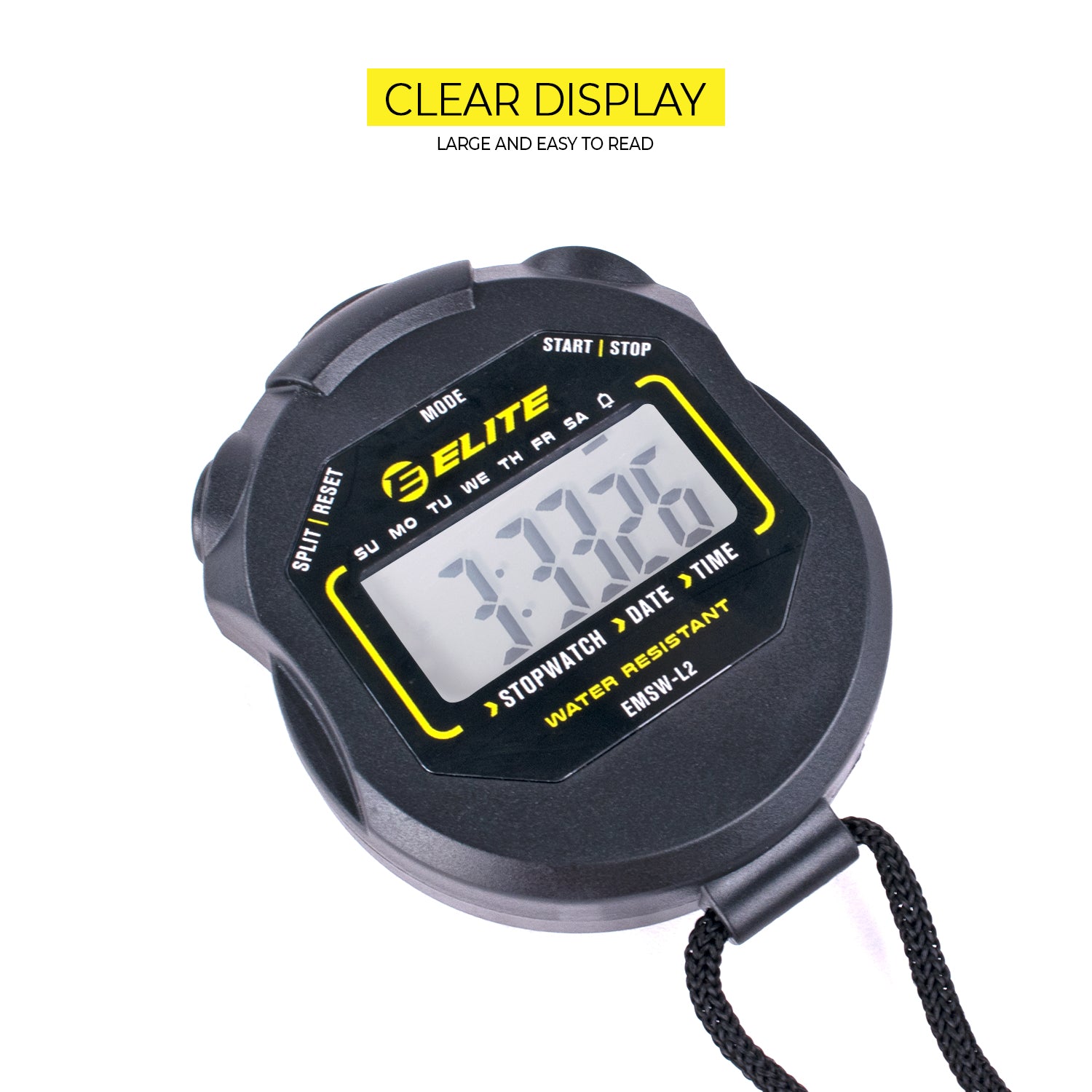 Elite Sports Stopwatch Timer v2