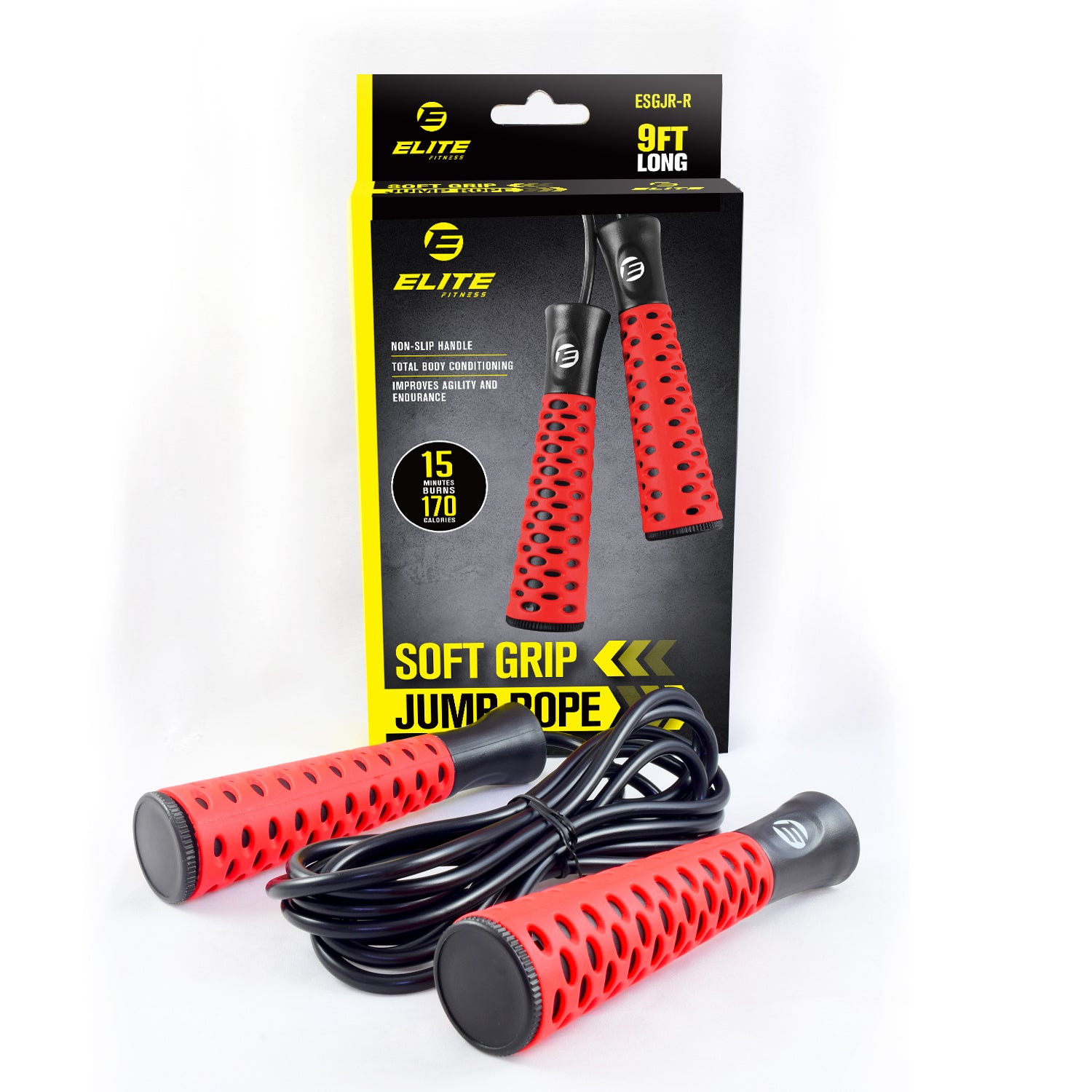 Elite 9ft  Soft Grip Jump Rope