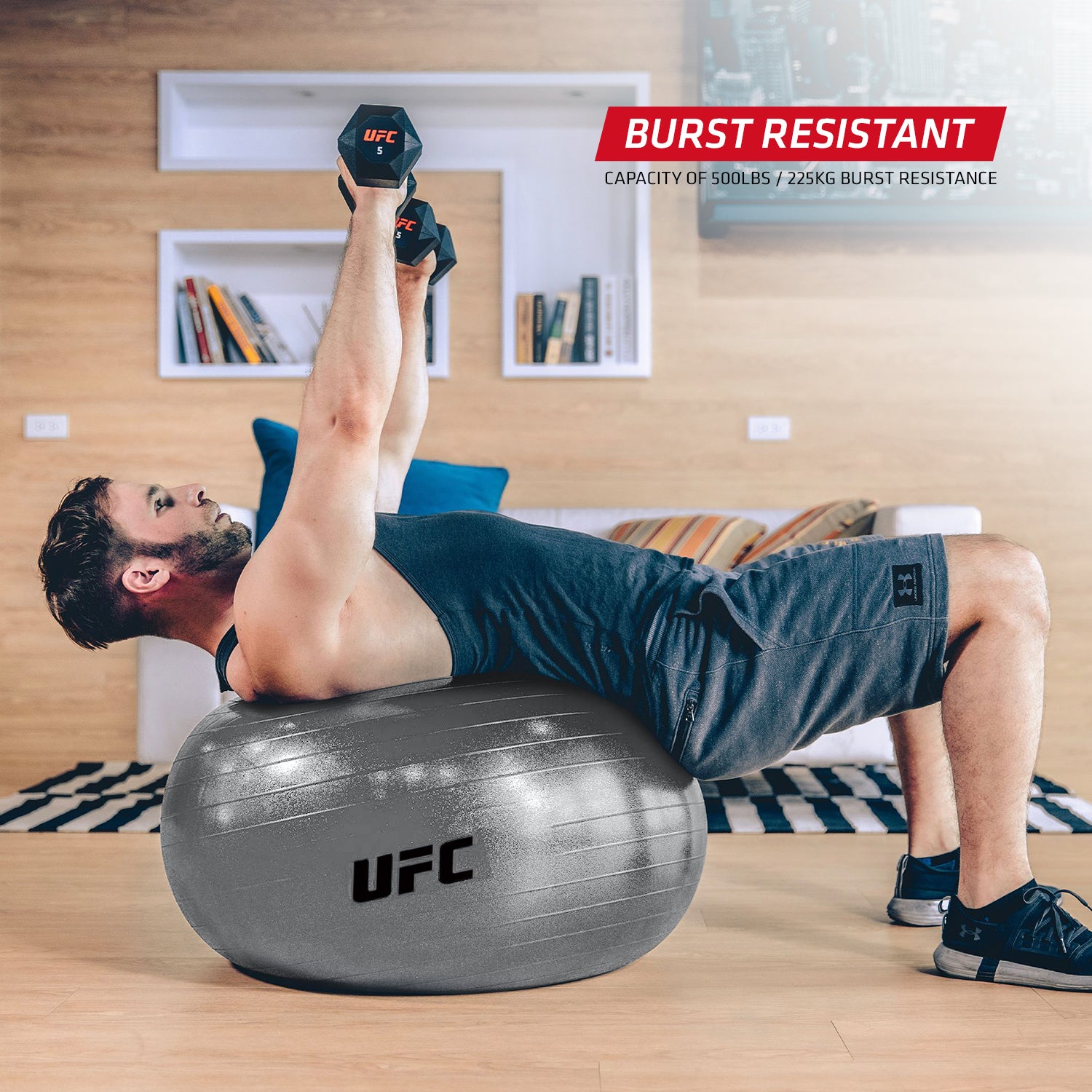 UFC Exercise Ball - 55 cm