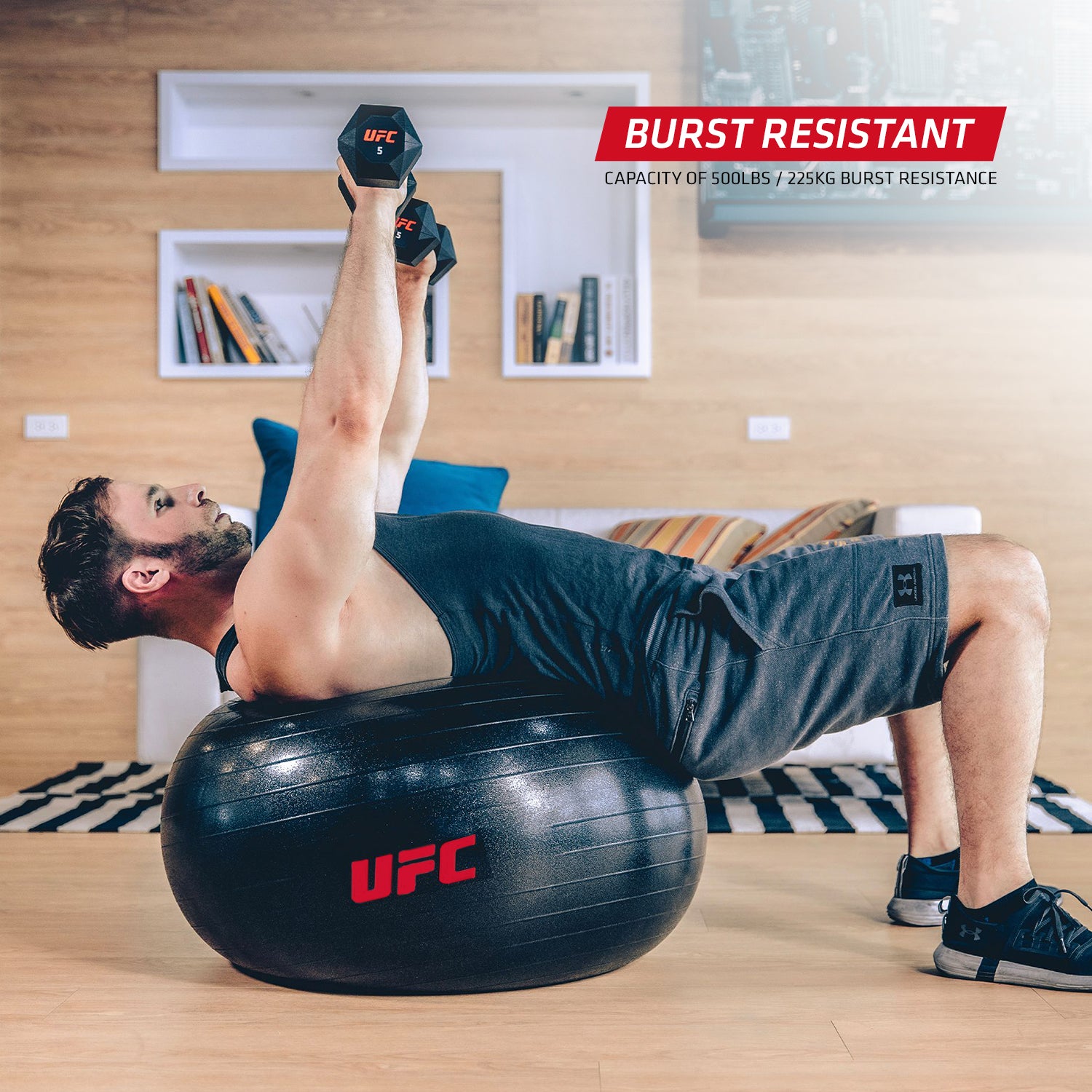 UFC Fitness / Exercise Ball - 75 cm