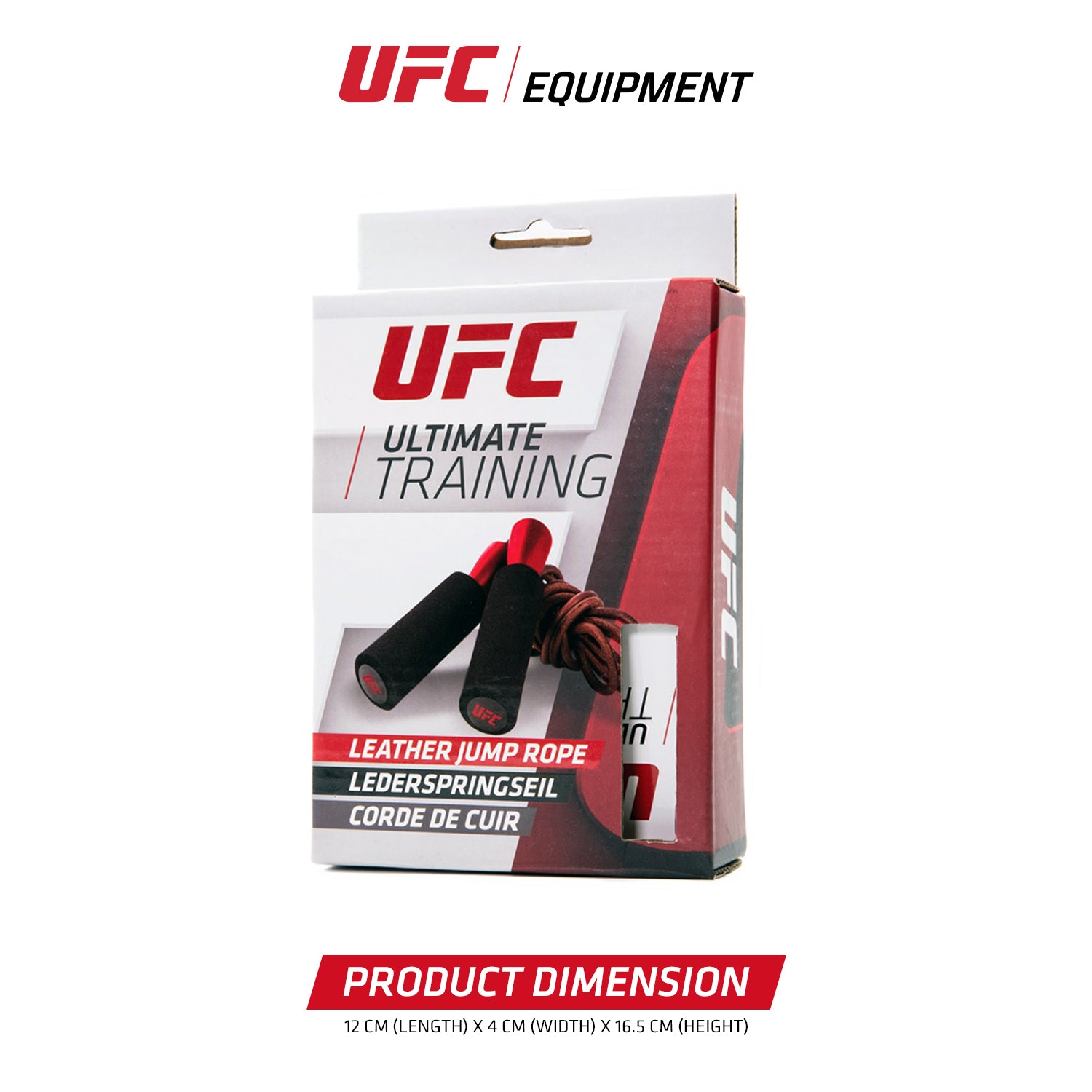 UFC Leather Jump Rope