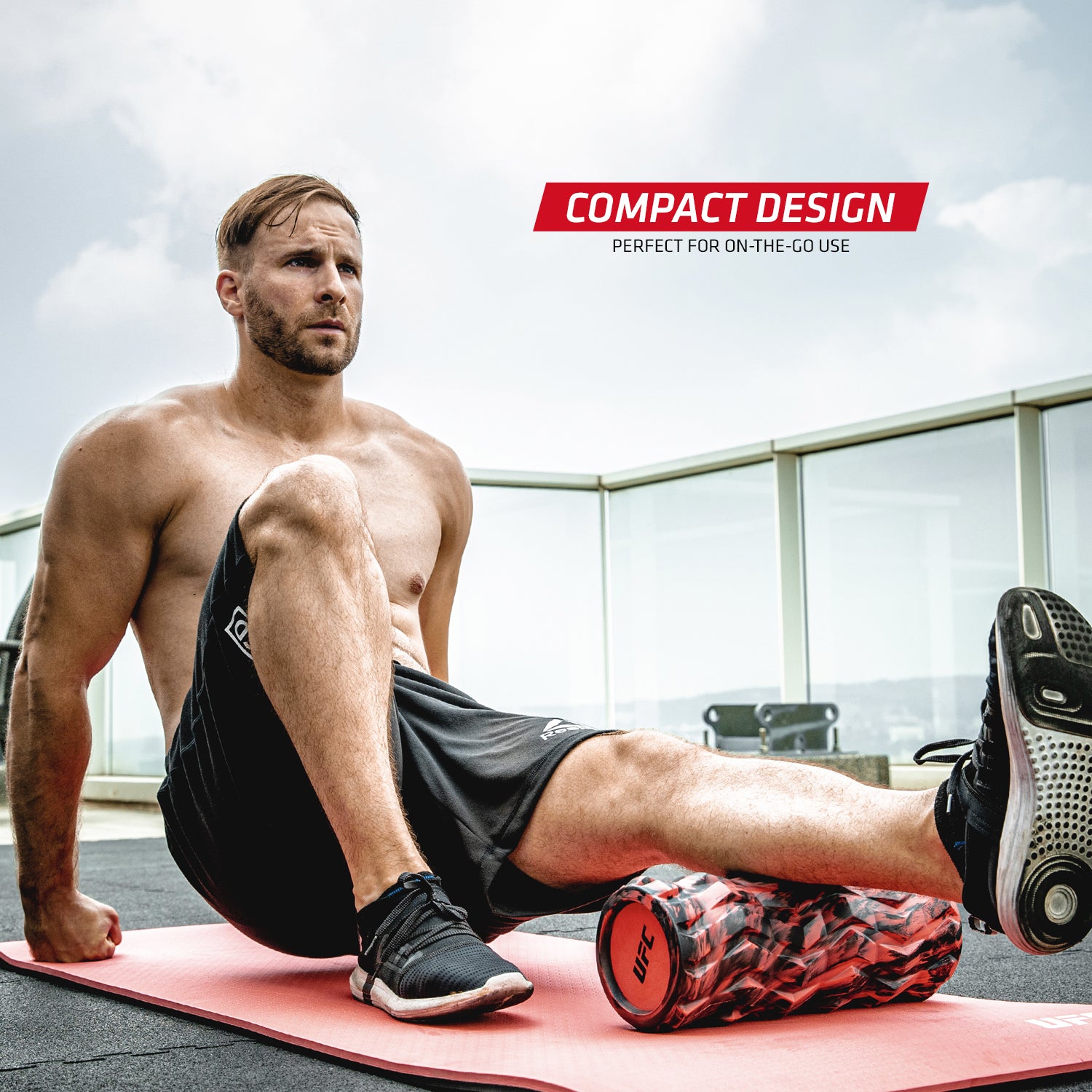 UFC Tire Mark Foam Massage Roller
