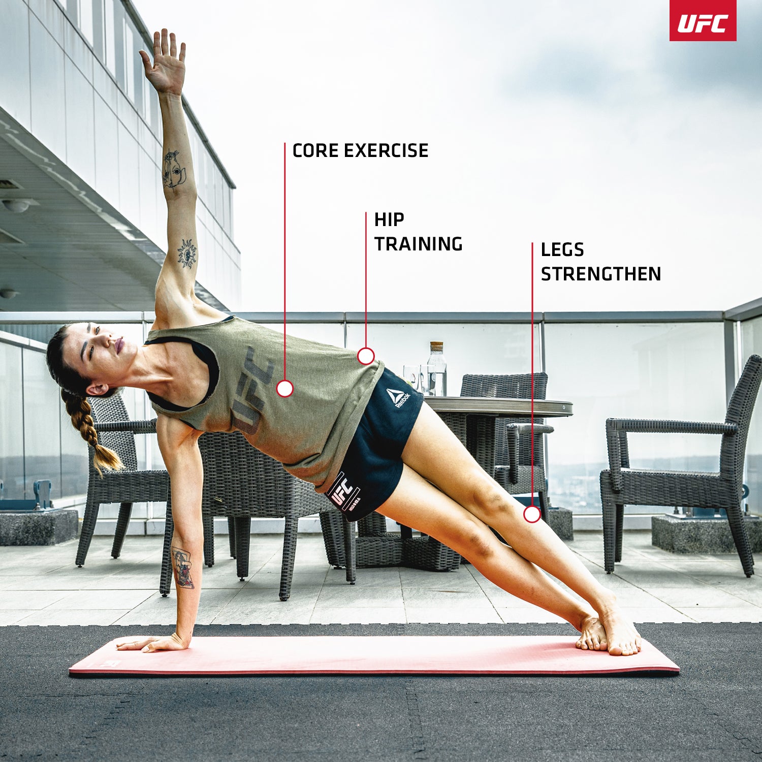 UFC 10mm Fitness Mat