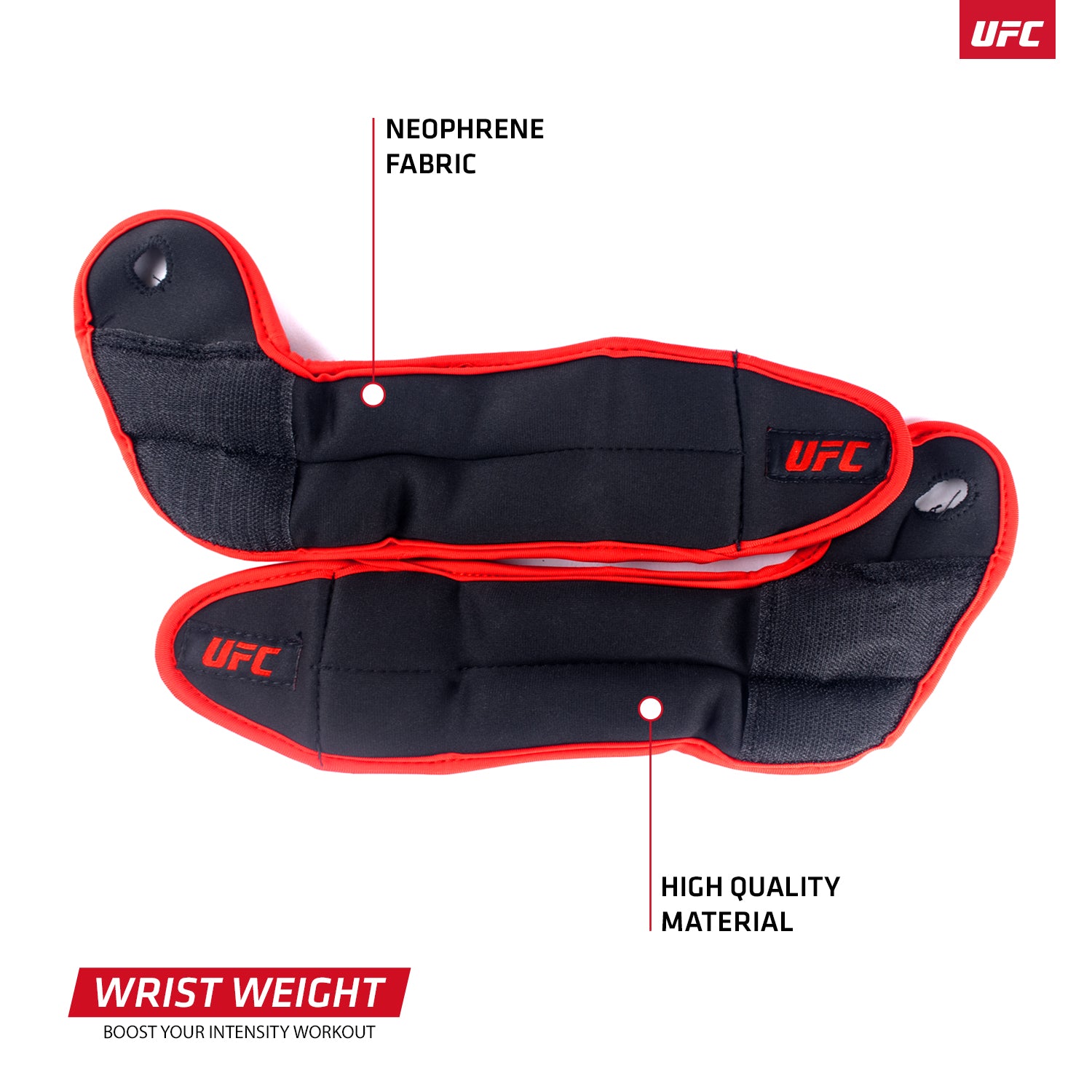 UFC Wrist Weights - 2pcs x 1 Kg