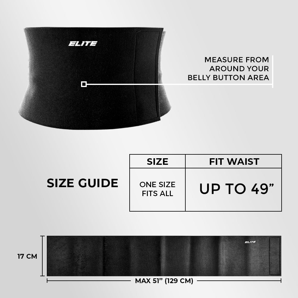 Elite Fitness Waist Trimmer - One Size